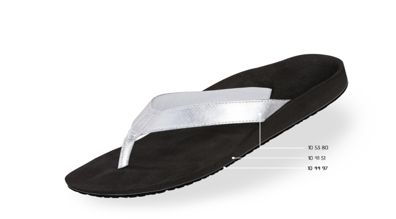 FlipFlop Ortopediska Silver Dam